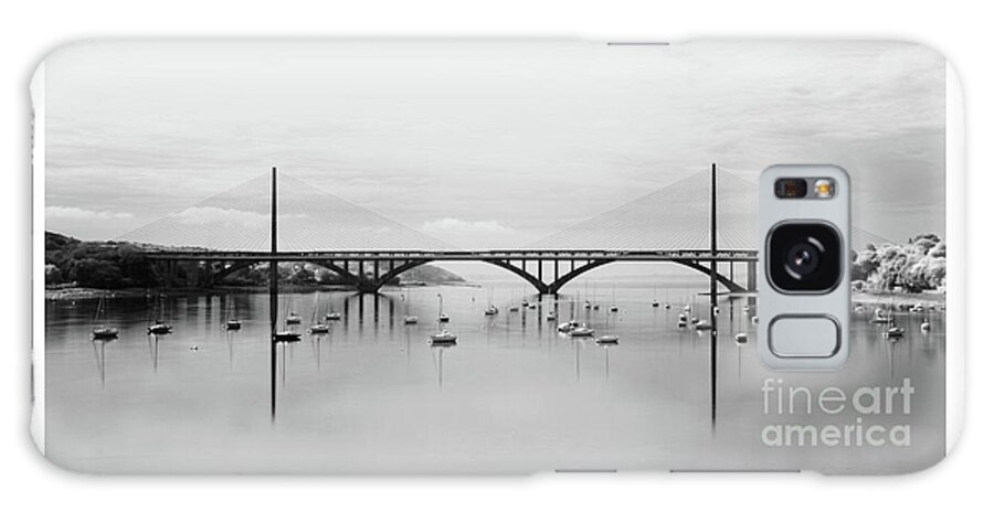  Art Galaxy Case featuring the photograph Two bridges by Frederic Bourrigaud