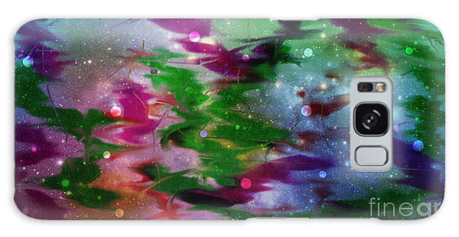 Water Galaxy Case featuring the digital art Underwater Adventures by Diamante Lavendar