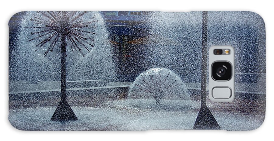 Water Fountains Galaxy Case featuring the photograph Urban Art by Tatiana Travelways