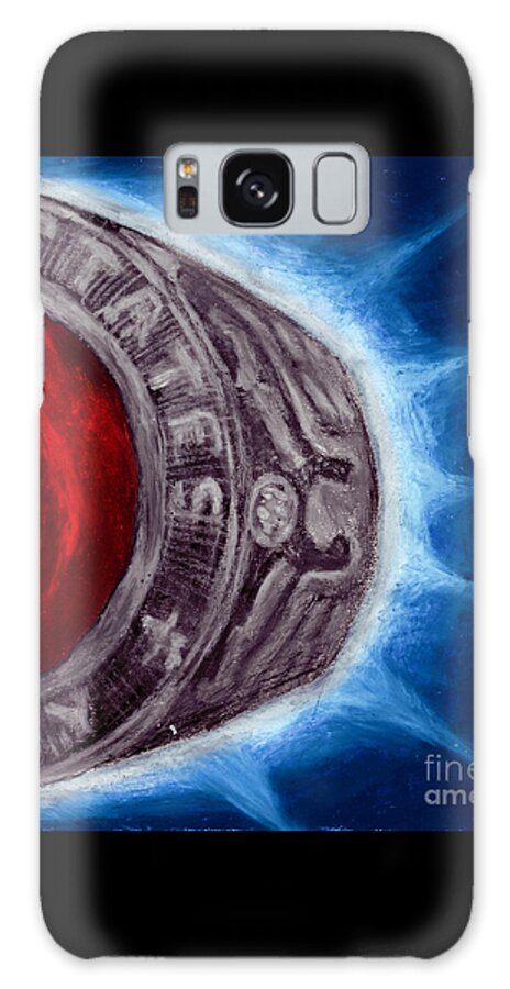 U.s.a. Galaxy Case featuring the pastel U.S. ARMY Ring Study 03 by Samantha Geernaert