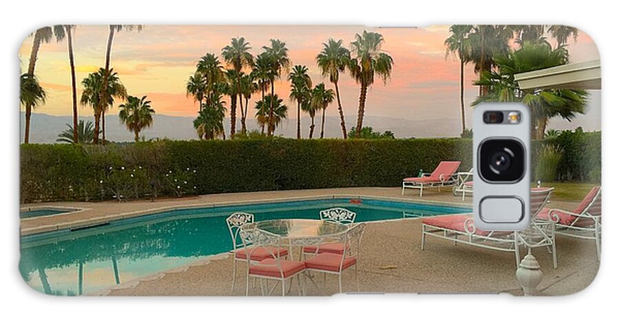 Palm Springs Galaxy Case featuring the photograph Vacation Dream by Leslie Porter