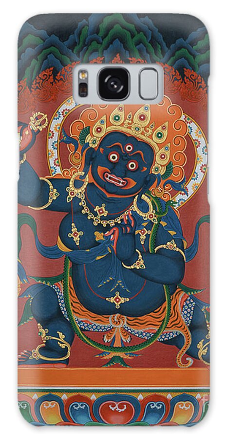 Boddhisattva Galaxy Case featuring the painting Vajrapani by Sergey Noskov