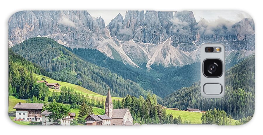 Alpine Galaxy Case featuring the photograph Val Di Funes by Manjik Pictures