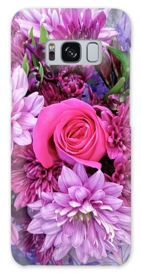 Avrie Galaxy Case featuring the digital art Valentine Bouquet by Vickie G Buccini
