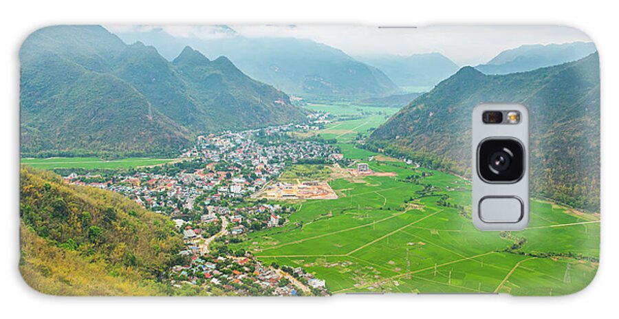 Vietnam Photography Galaxy Case featuring the photograph Valley of Mai Chau by Marla Brown