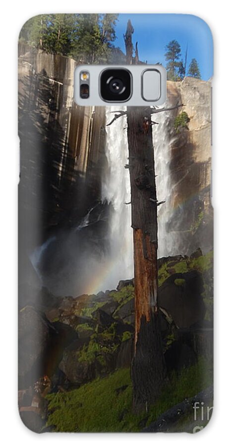 Yosemite Galaxy Case featuring the photograph Vernal Falls Yosemite Upright by Chris Tarpening