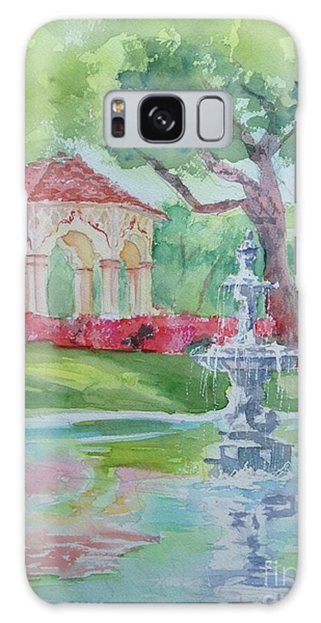 Hp Galaxy Case featuring the painting Versailles Park by Liana Yarckin