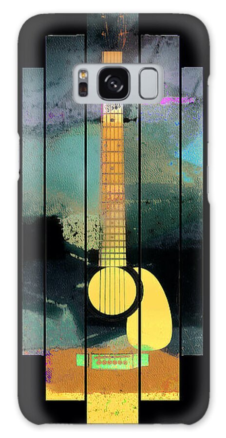 Guitars Galaxy Case featuring the photograph Vertical Strings by Rene Crystal