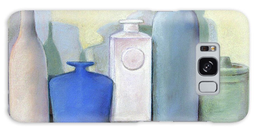 Still Life Galaxy Case featuring the pastel Vessels by MaryJo Clark