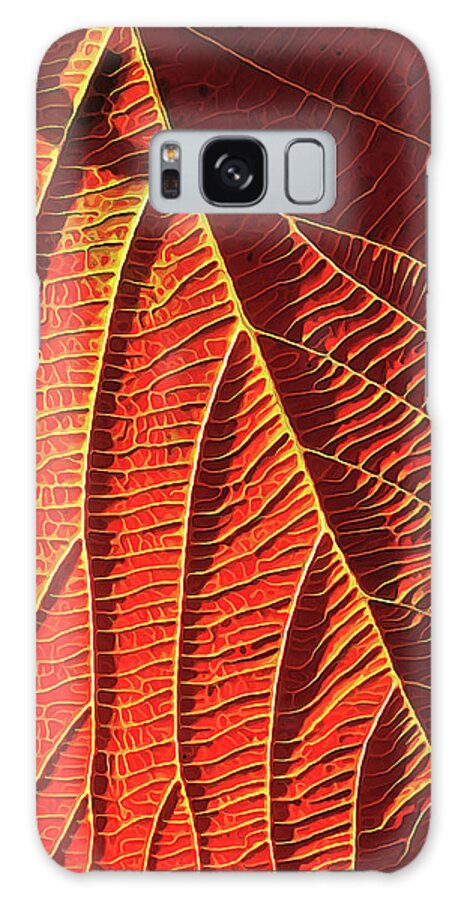 Nature Galaxy Case featuring the digital art Vibrant Viburnum by ABeautifulSky Photography by Bill Caldwell