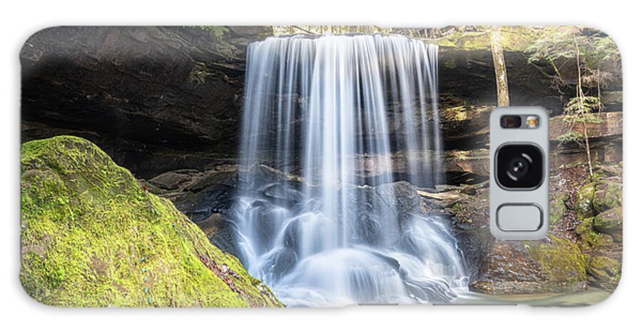 Waterfall Galaxy Case featuring the photograph View Of Turkey Foot Falls by Jordan Hill