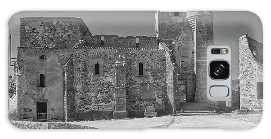 Oradour-sur-glane Galaxy Case featuring the photograph Village Church at Oradour Sur Glane by Jurgen Lorenzen