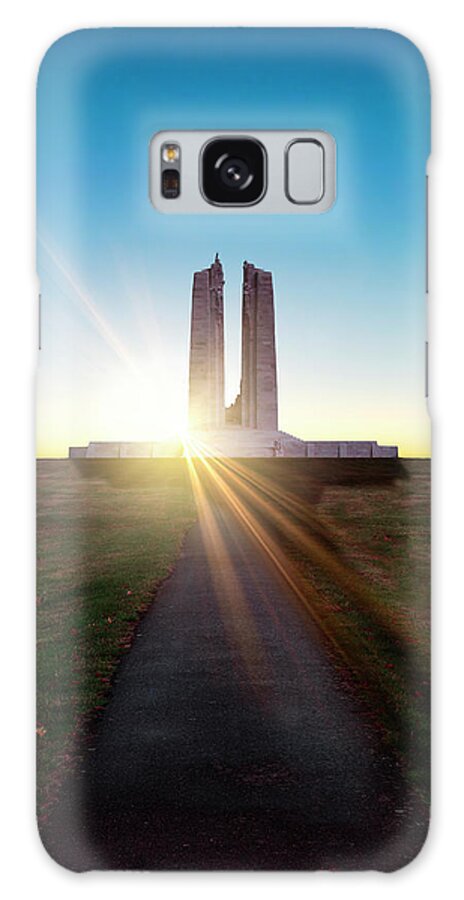 Remember Galaxy Case featuring the photograph Vimy Ridge Memorial in Arras, France by John Twynam