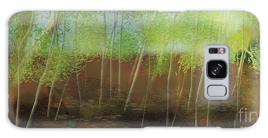 Trees Galaxy Case featuring the digital art Walk with Nature 2021 by Julie Grimshaw