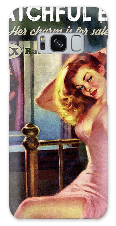 Pinup Galaxy Case featuring the digital art Watchful Eye by Long Shot