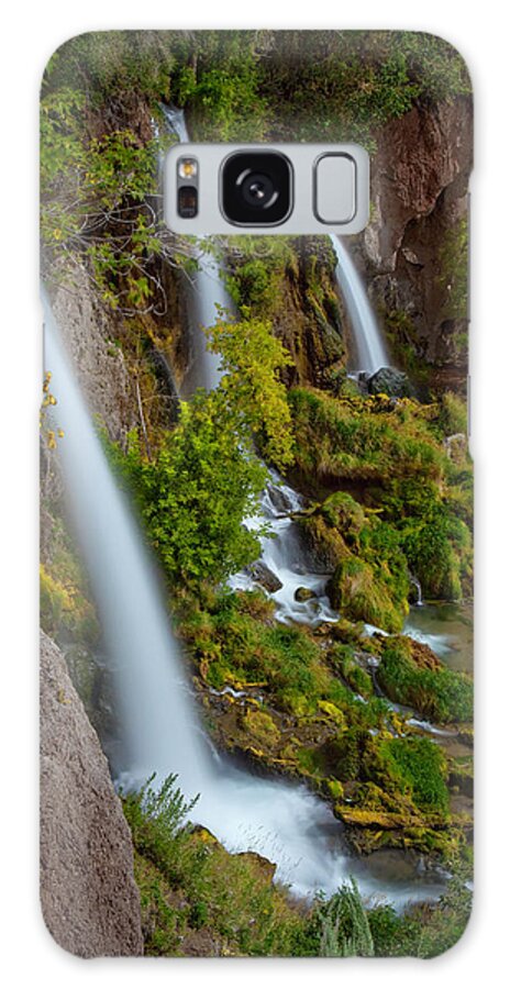 Photographs Galaxy Case featuring the photograph Waterfalls at Rifle, Colorado by John A Rodriguez