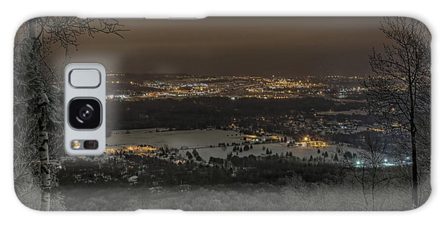 Wausau Galaxy Case featuring the photograph Wausau From On High by Dale Kauzlaric