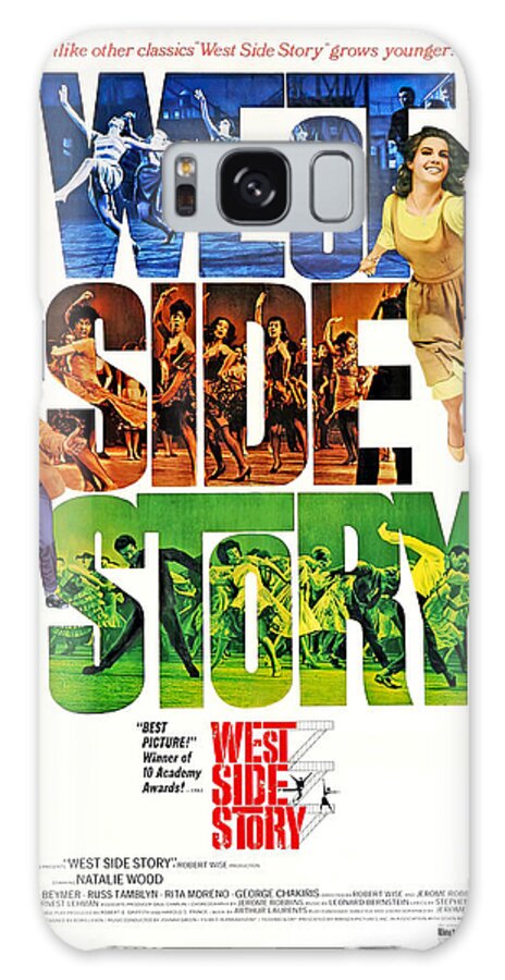 Musical Galaxy Case featuring the mixed media ''West Side Story'', with Natalie Wood, 1961 by Movie World Posters