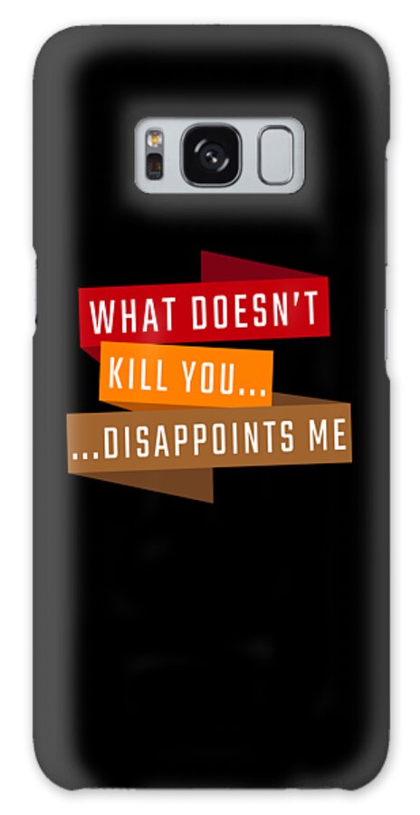 Goth Galaxy Case featuring the digital art What Doesnt Kill You Goth by Mooon Tees