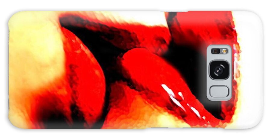 Abstract Galaxy Case featuring the painting When your depths resound by Michael Lightsey