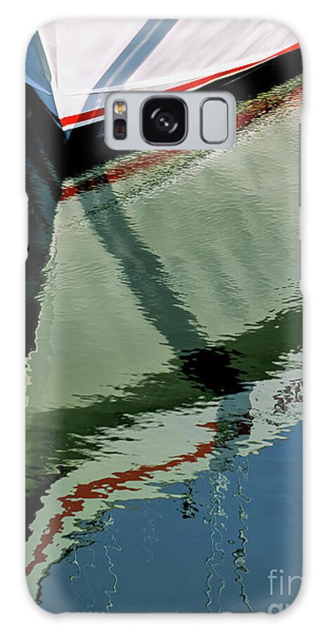 Reflect Galaxy S8 Case featuring the photograph White Hull on the Water by William Kuta