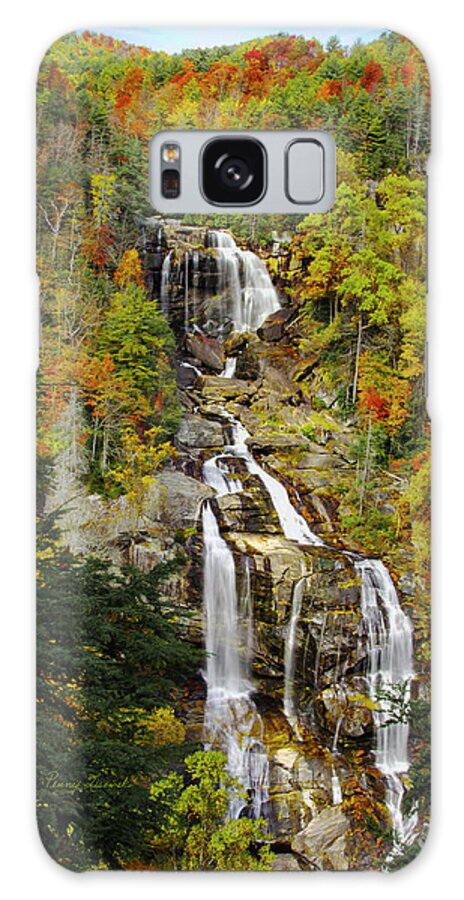 : Penny Lisowski Galaxy Case featuring the photograph Whitewater Falls by Penny Lisowski