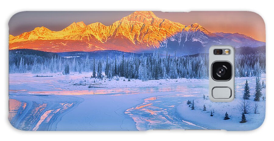 Winter Galaxy Case featuring the photograph Winter Fantasy by Henry w Liu