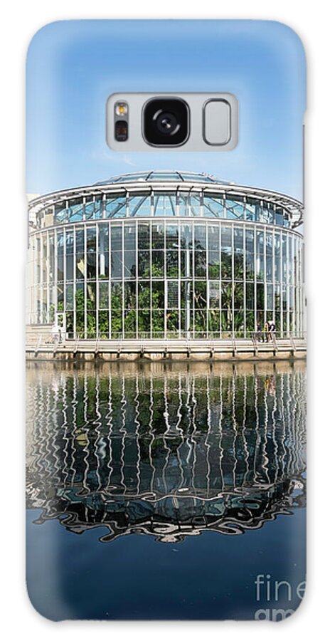 British Galaxy Case featuring the photograph Winter Gardens, Mowbray Park, Sunderland, England by Bryan Attewell
