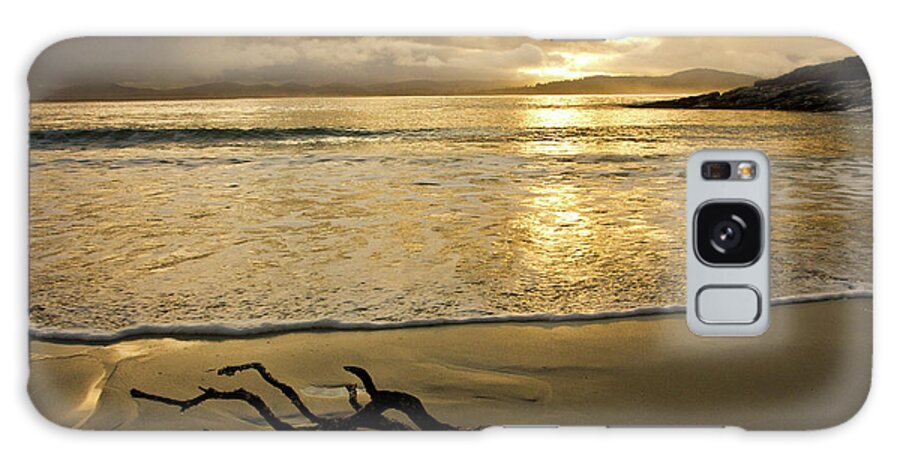 Donegal Galaxy Case featuring the photograph Winter Sunset - Downings, Donegal by John Soffe
