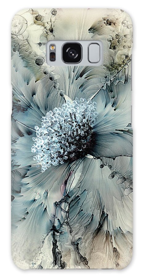 Flower Galaxy Case featuring the painting Wonder by Kimberly Deene Langlois