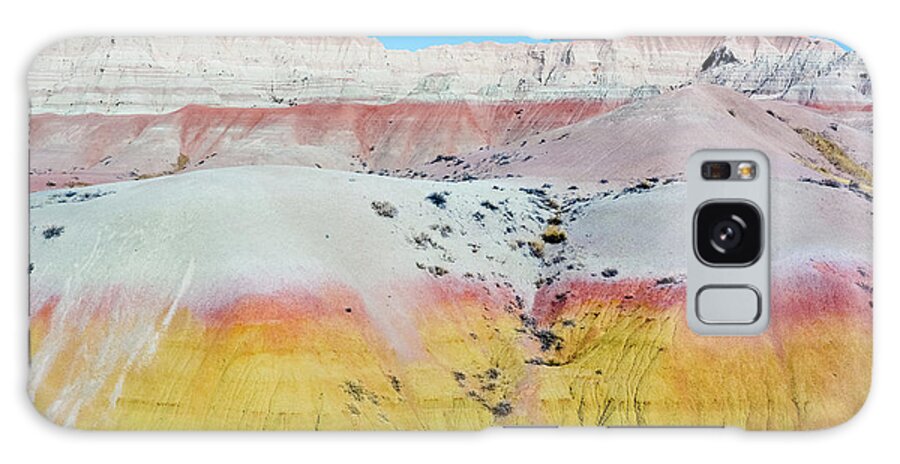 Badlands Galaxy Case featuring the photograph Yellow Mounds Badlands by Kyle Hanson