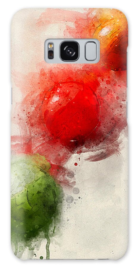 Tomato Galaxy Case featuring the digital art You say tomato by Geir Rosset