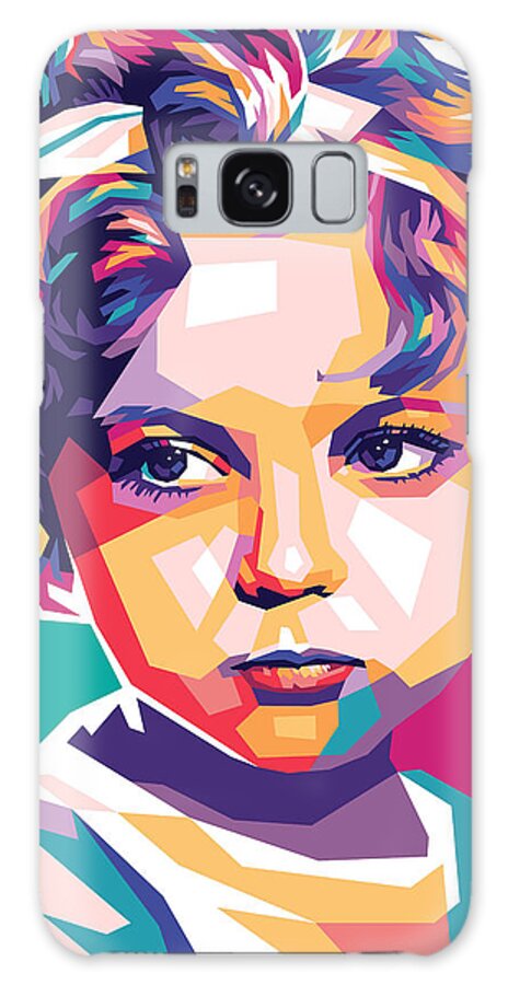 Young Galaxy Case featuring the mixed media Young Shirley Temple by Movie World Posters