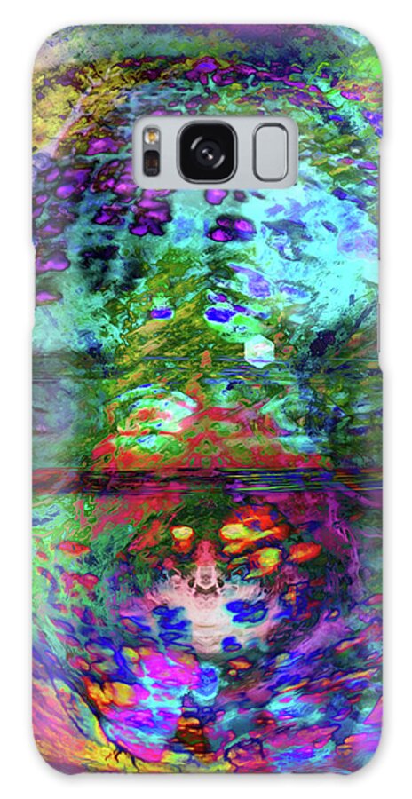Spiritual Galaxy Case featuring the digital art Your Heart Is an Ocean by Atousa Raissyan