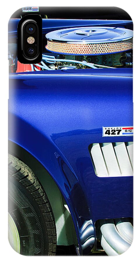 Shelby Cobra 427 Engine iPhone X Case featuring the photograph Shelby Cobra 427 Engine by Jill Reger