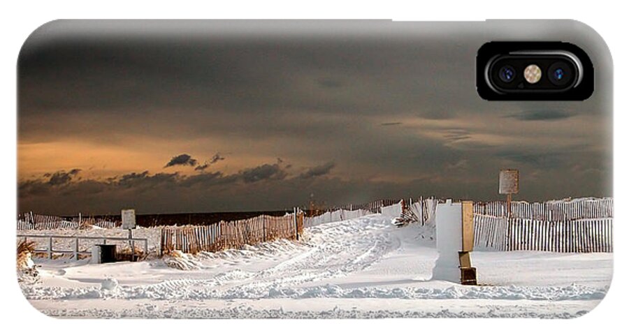 Stormy iPhone X Case featuring the photograph After The Storm #1 by Cathy Kovarik