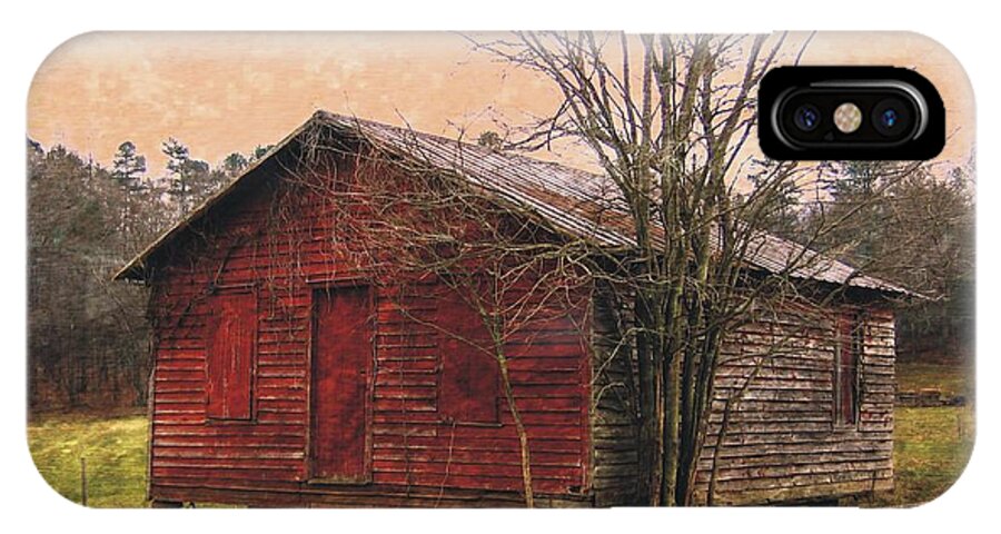 Barn iPhone X Case featuring the photograph All Boarded Up #1 by Joe Duket