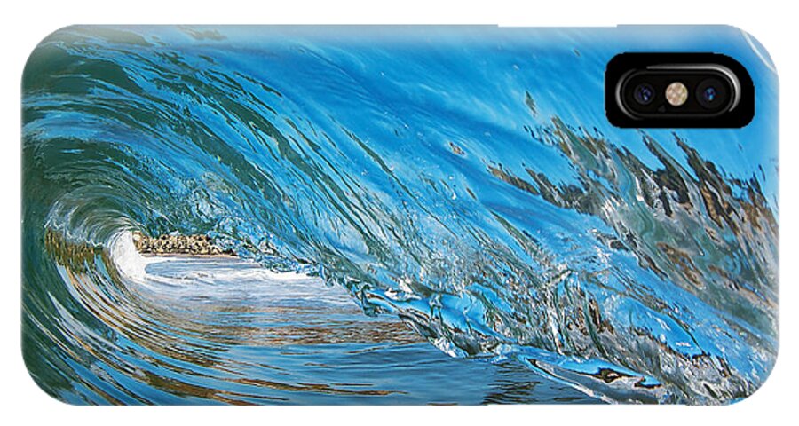 California iPhone X Case featuring the photograph Blue Glass #1 by Paul Topp