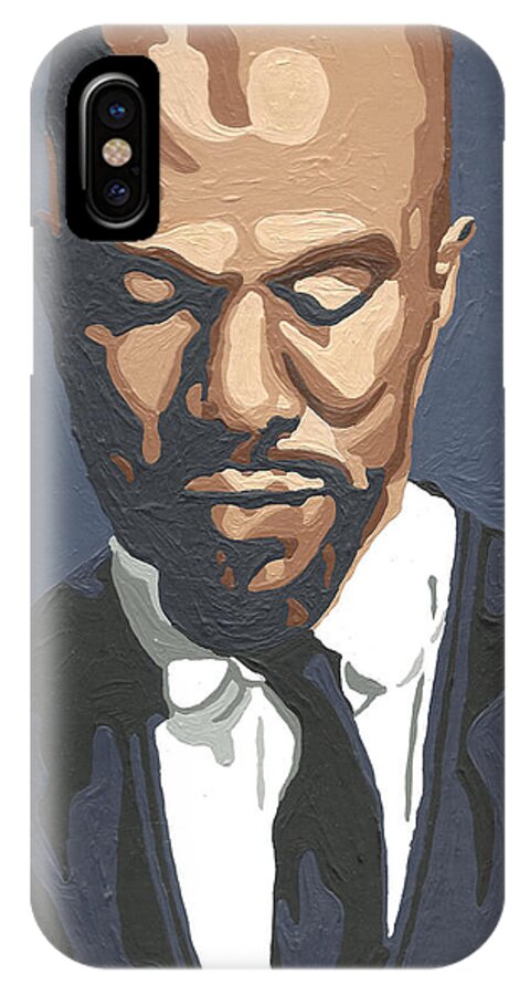 Instaprints iPhone X Case featuring the painting Common #1 by Rachel Natalie Rawlins