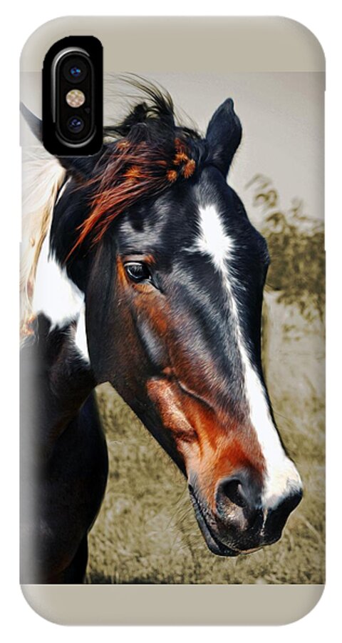 Horse iPhone X Case featuring the photograph Horse #4 by Savannah Gibbs