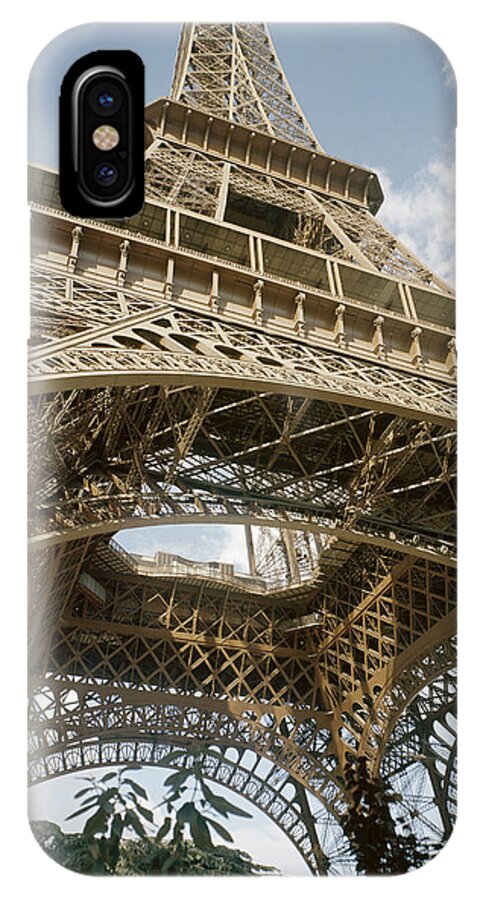 20th Century iPhone X Case featuring the photograph Paris: Eiffel Tower #1 by Granger