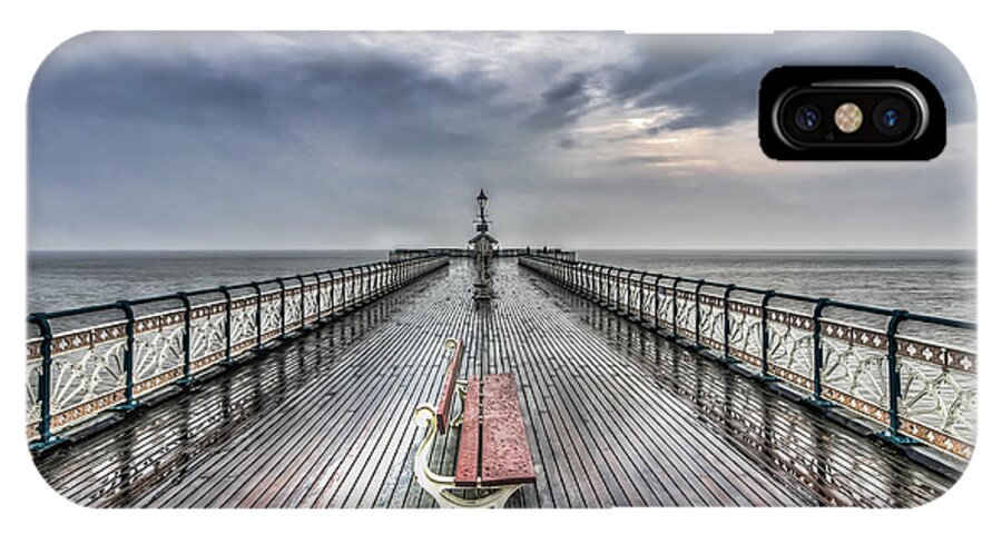Penarth Pier iPhone X Case featuring the photograph Penarth Pier 4 #2 by Steve Purnell