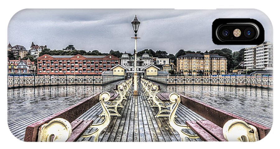 Penarth Pier iPhone X Case featuring the photograph Penarth Pier 5 #1 by Steve Purnell