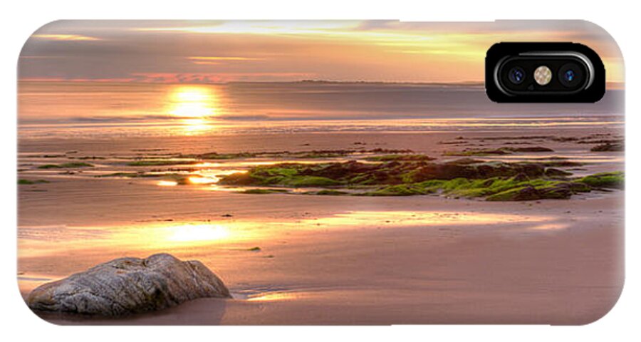 Nairn iPhone X Case featuring the photograph Sunrise at Nairn Beach #1 by Veli Bariskan