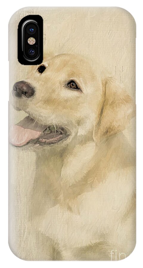 Dog iPhone X Case featuring the photograph Unconditional Love #2 by Linda Blair