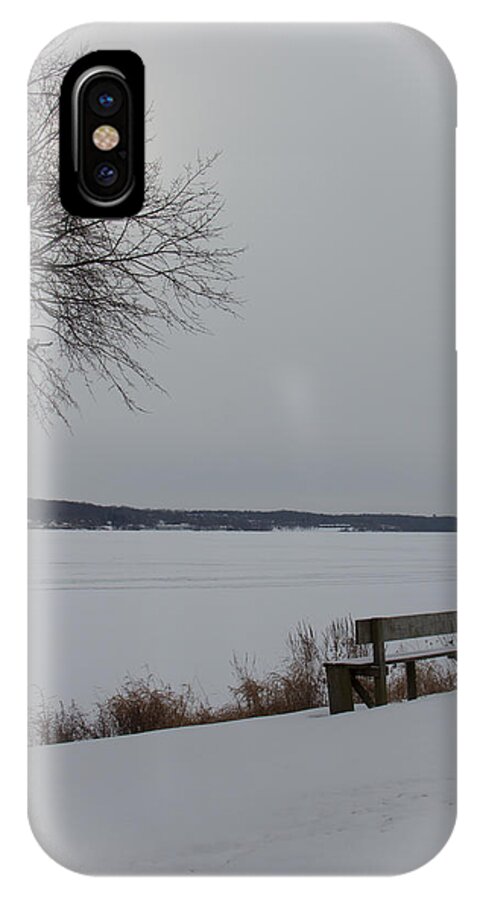 Winter iPhone X Case featuring the photograph Waiting on Spring #2 by Kathleen Scanlan