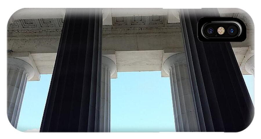 Washington iPhone X Case featuring the photograph Lincoln Memorial #10 by Kenny Glover