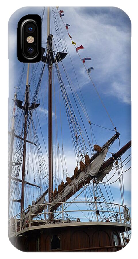 Ship iPhone X Case featuring the photograph 1812 Tall Ships Peacemaker by Lingfai Leung