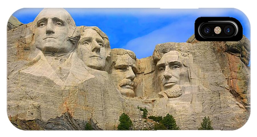 Mount Rushmore iPhone X Case featuring the photograph Mount Rushmore South Dakota #2 by Amanda Stadther