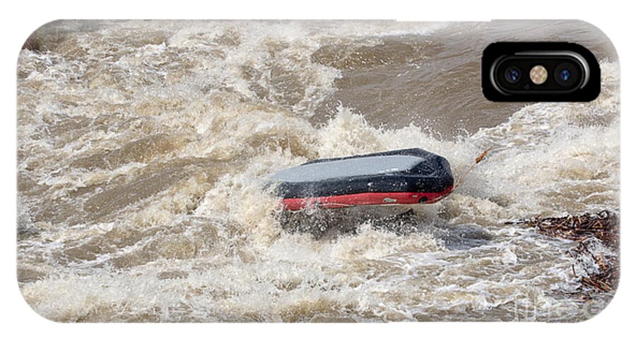 Rio Grande iPhone X Case featuring the photograph Rio Grande Rafting #2 by Steven Ralser